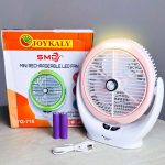 JOYKALY YG-718 Rechargeable 2400mAh Lithium Battery Multiple Modes Portable Fan With LED Lamp - Image 3