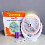JOYKALY YG-718 Rechargeable 2400mAh Lithium Battery Multiple Modes Portable Fan With LED Lamp - Image 5
