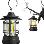 Camping Lanterns Protable Flashlights Led Night Light Portable Emergency Searchlight Hanging Light for Outdoor Camping Hiking,Fishing